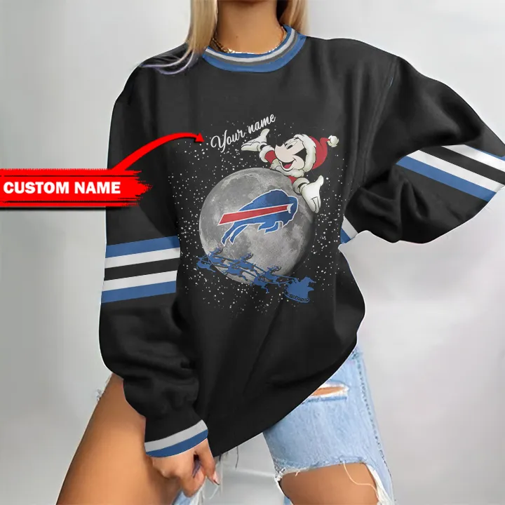 Buffalo Bills Personalized Round Neck Sweatshirt