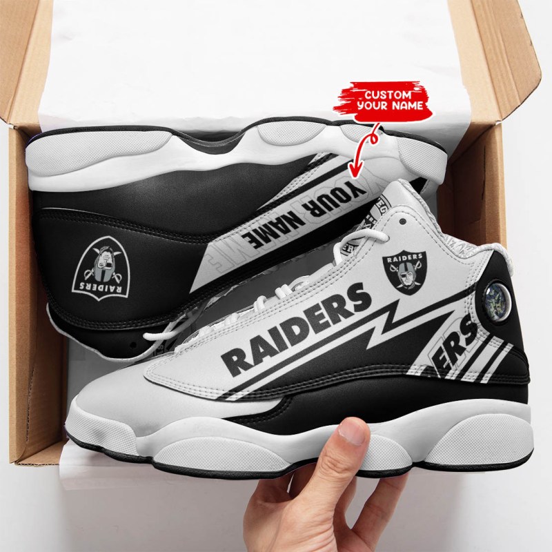 Las Vegas Raiders AJD13 Sneakers Side View