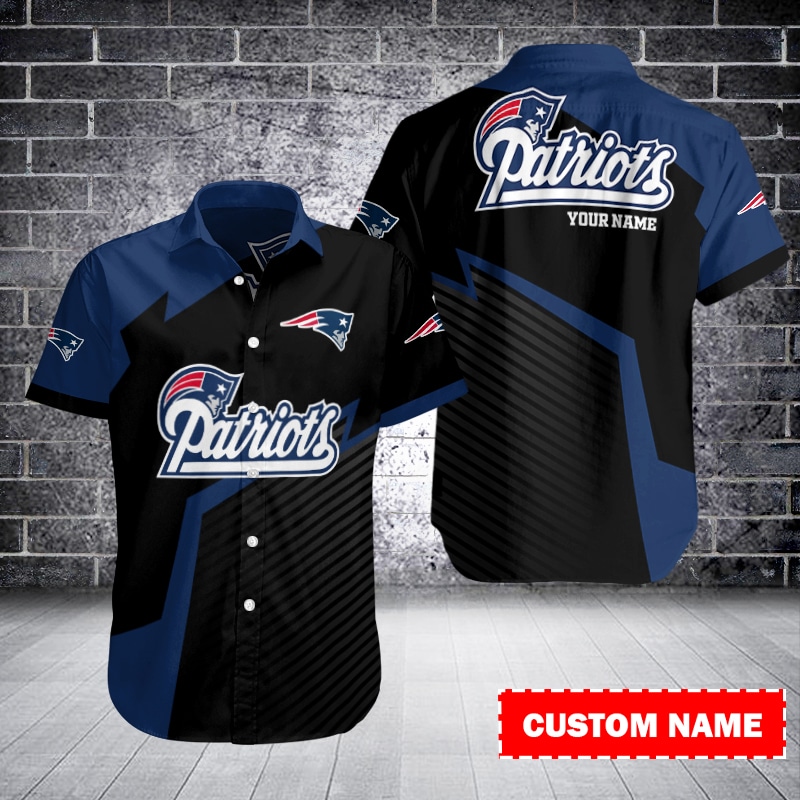 Sizing Chart for New England Patriots Button Shirt