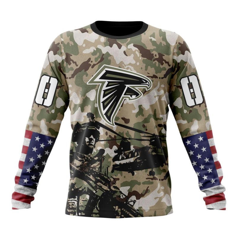 Atlanta Falcons Long Sleeve Front