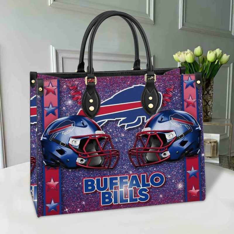 Buffalo Bills Leather Hand Bag Interior