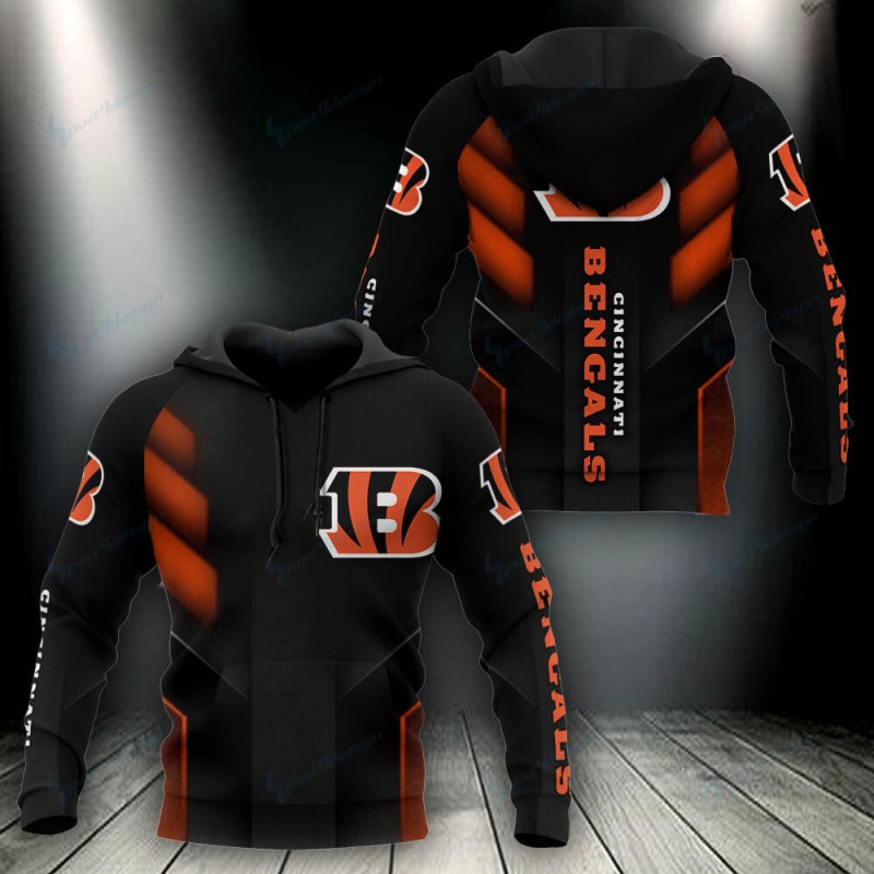 Cincinnati Bengals Hoodie Front