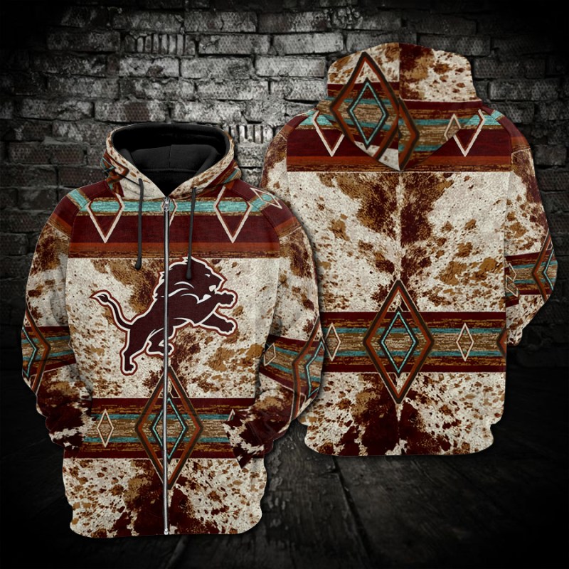Detroit Lions Football Hoodie