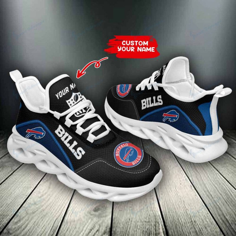 Buffalo Bills Personalized Yezy Running Sneakers SPD140 6 Buffalo Bills Yezy Running Sneakers Side View