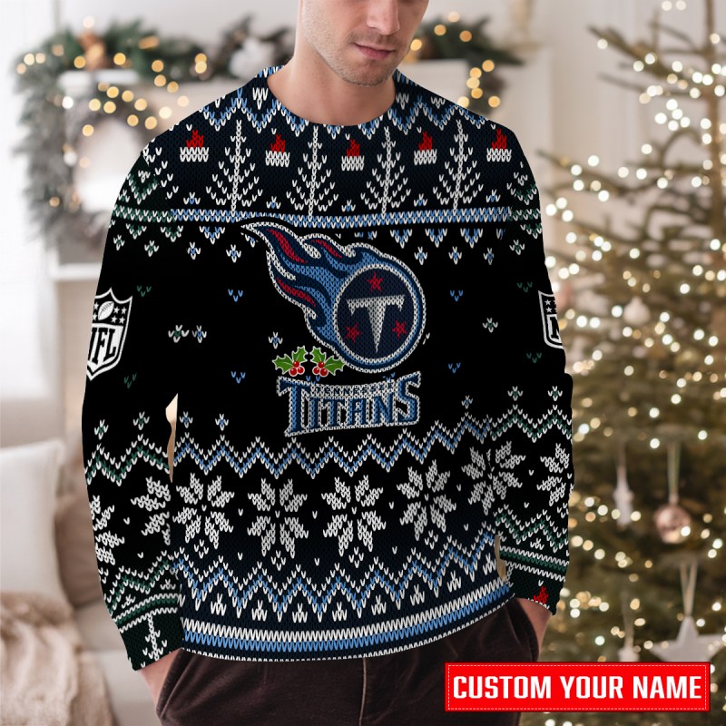 Tennessee Titans Ugly Christmas Sweater Image 4