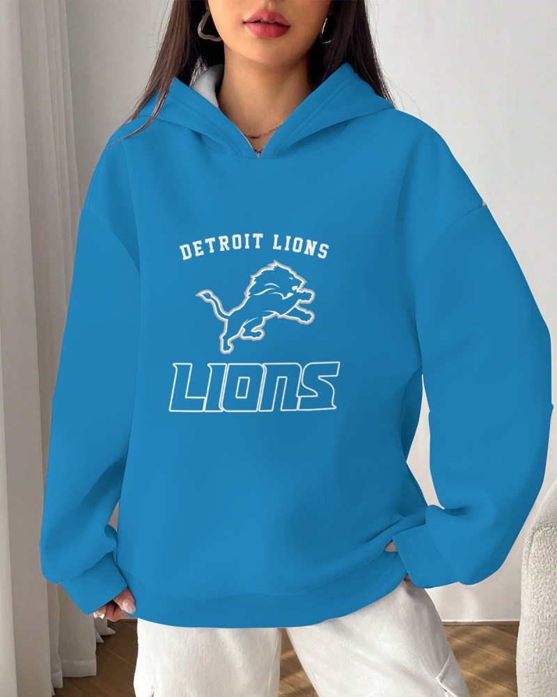 Custom Printed Detroit Lions Hoodie