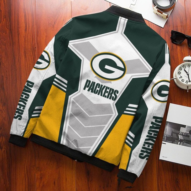 Stylish Green Bay Packers Bomber Jacket
