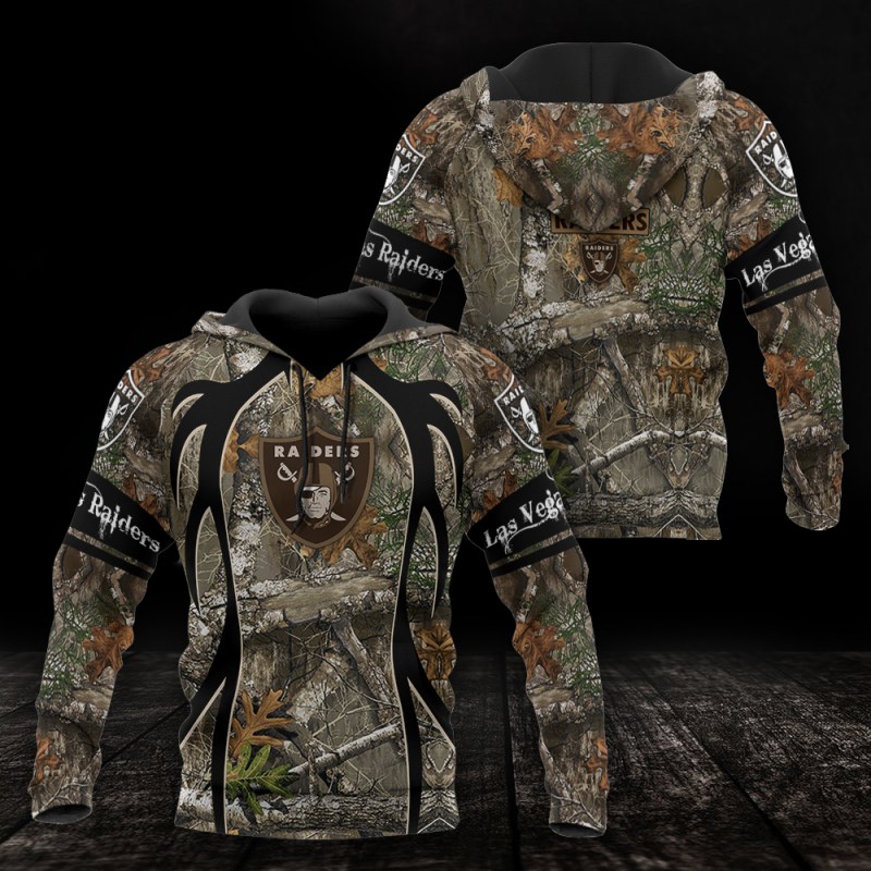 Las Vegas Raiders Realtree Hunting Camo Limited Hoodie