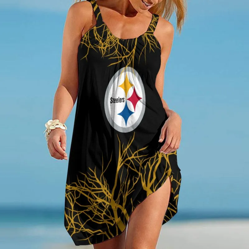 Pittsburgh Steelers Beach Dress