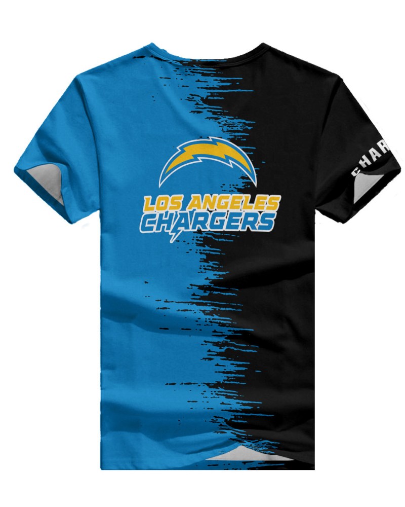 Los Angeles Chargers Summer V-Neck Women T-Shirt