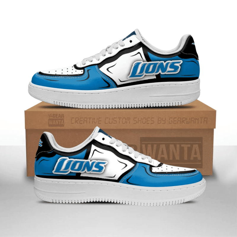 Detroit Lions NFL Air Force 1 Sneaker