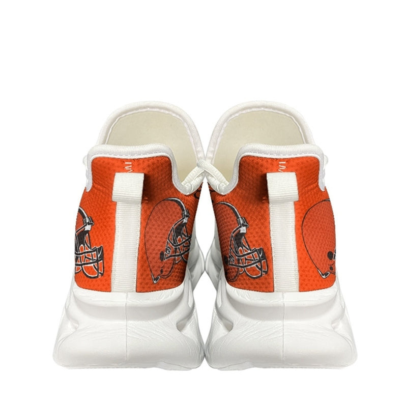 Cleveland Browns Sneakers 3D Max Soul Shoes