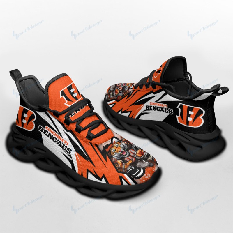 Cincinnati Bengals Yezy Running Sneakers