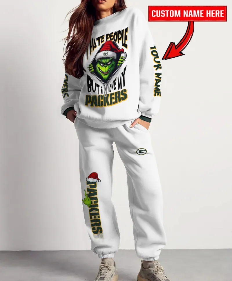 Green Bay Packers Combo Unisex Sweatshirt and Sweatpants