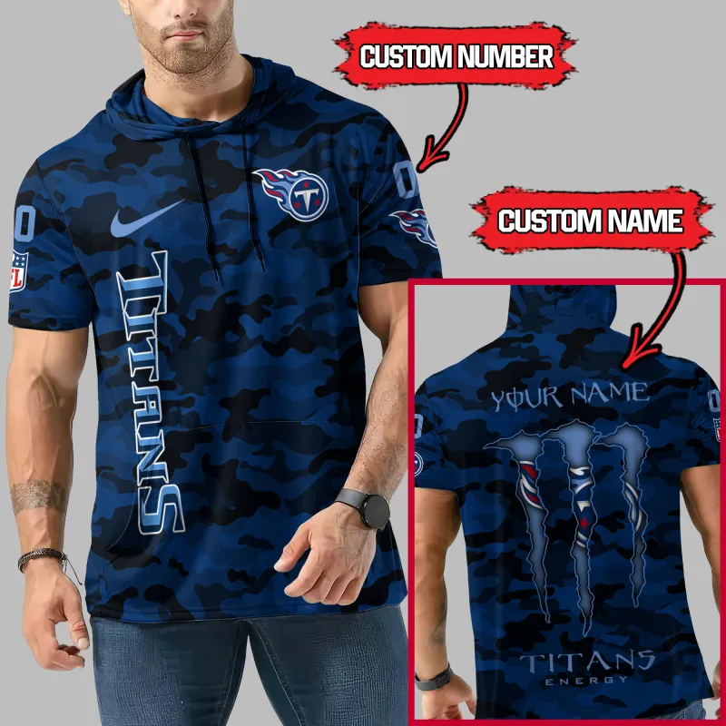 Tennessee Titans Camo Hoodie Side