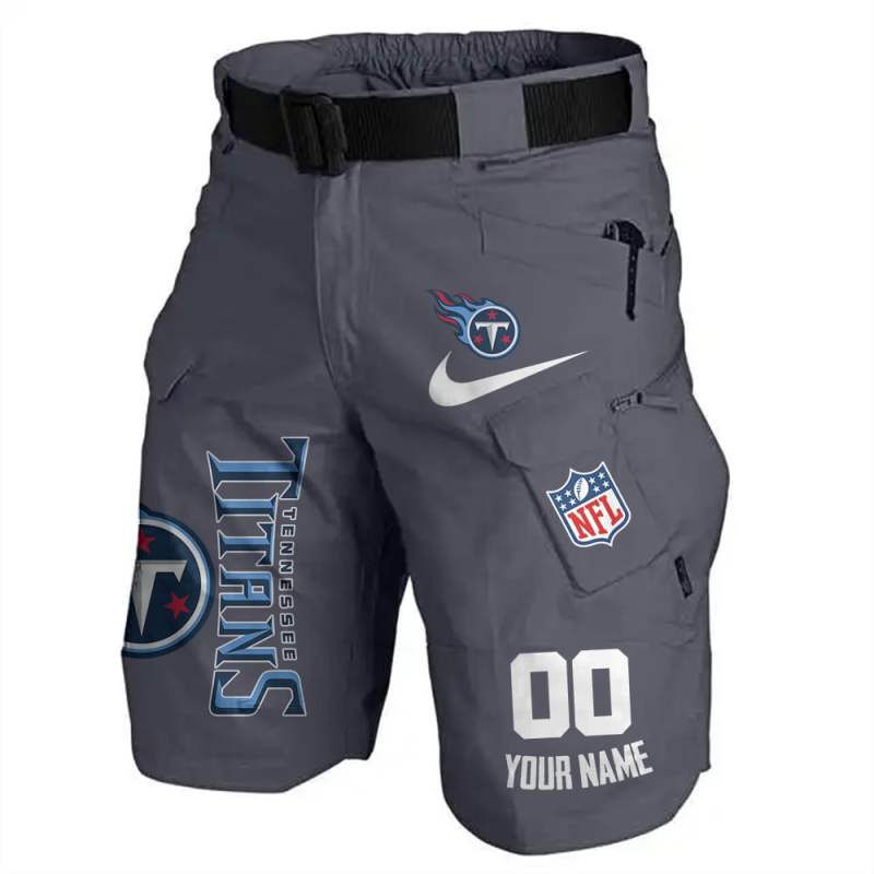 Back View of Tennessee Titans Shorts
