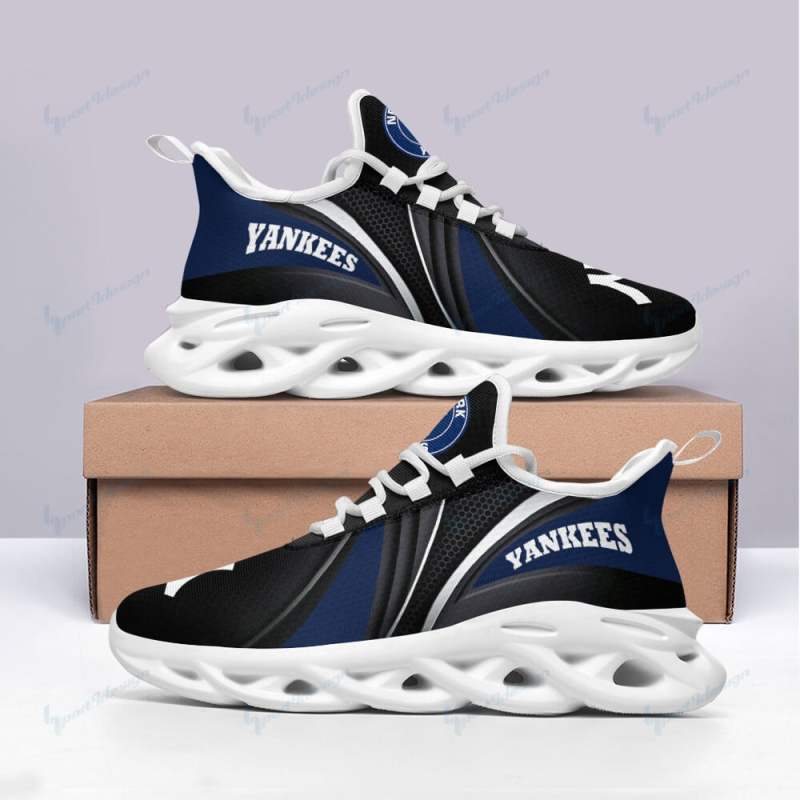 New York Yankees Yezy Running Sneakers Back