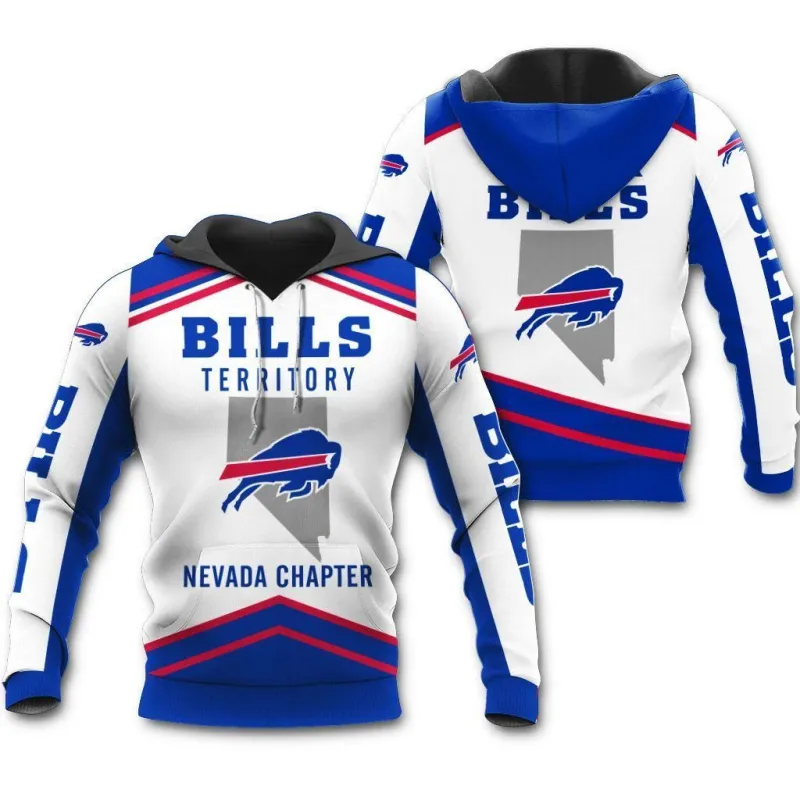 Buffalo Bills Territory Nevada Limited Edition Hoodie T-Shirt Sweatshirt Unisex Sizes