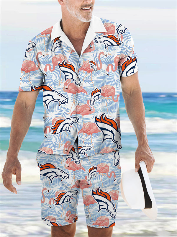 Denver Broncos Hawaiian Shirt and Shorts