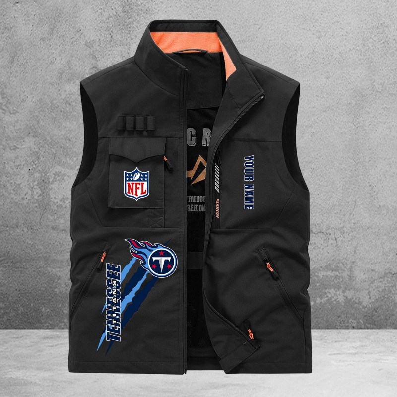 Tennessee Titans Multi-Pockets Vest