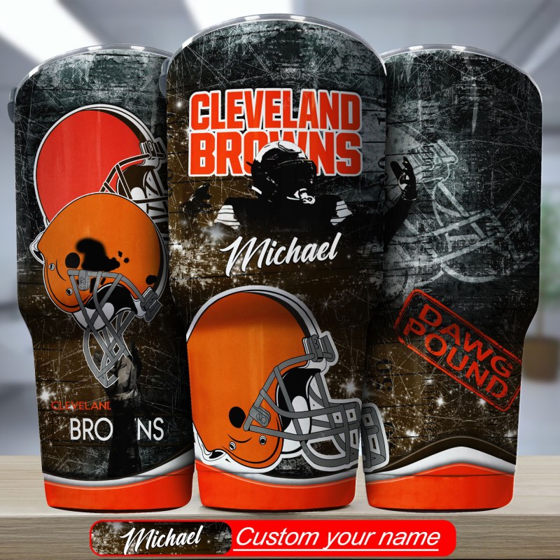 Cleveland Browns Personalized Tumbler