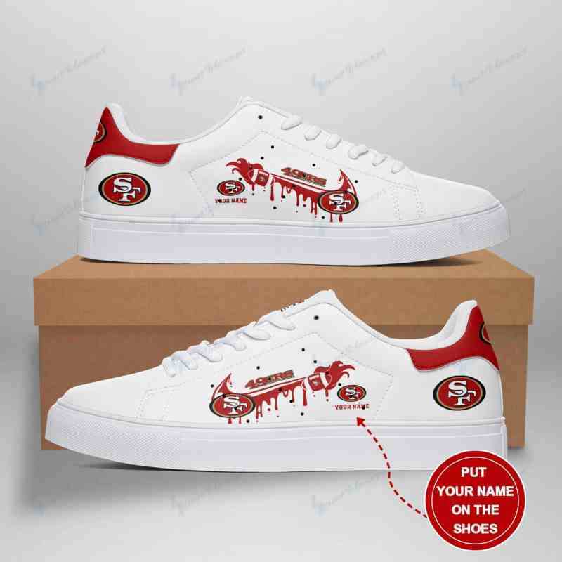 San Francisco 49ers Personalized Sneakers