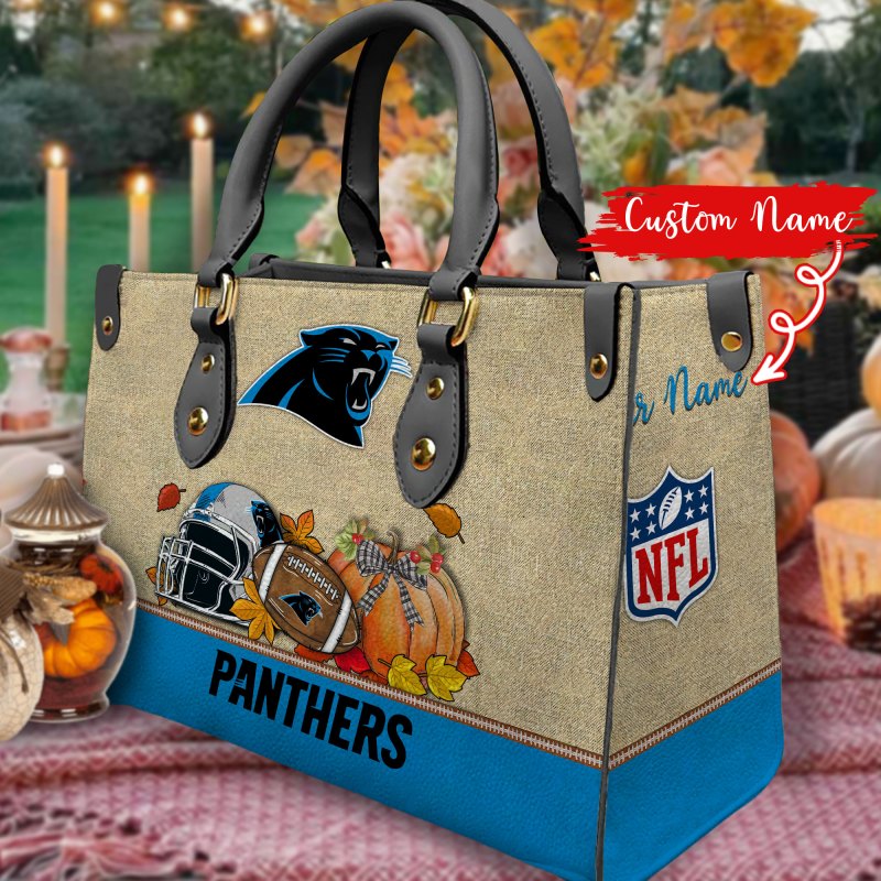 Carolina Panthers Hand Bag Mockup 3