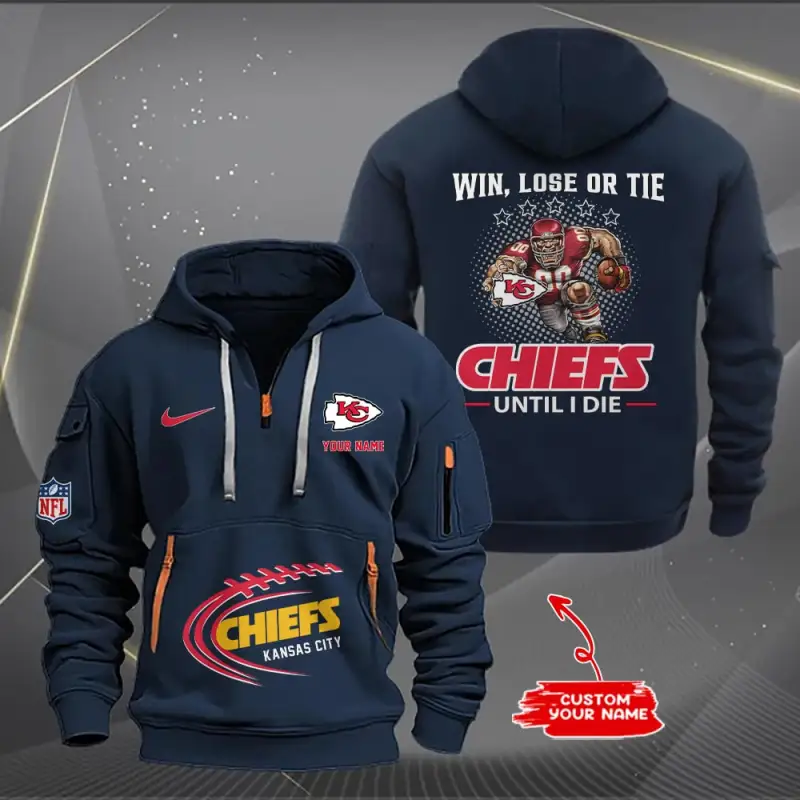 Kansas City Chiefs Hoodie Back View