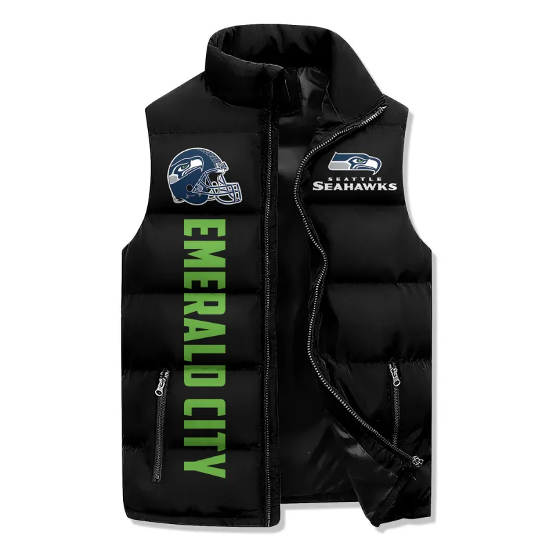 Seattle Seahawks Sleeveless Jacket