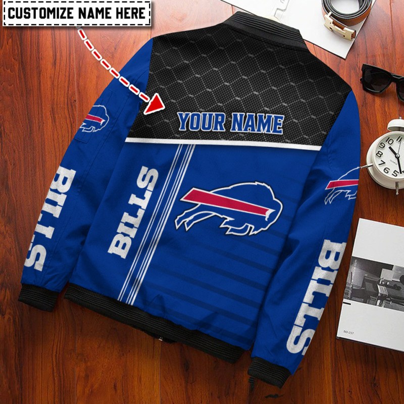 Buffalo Bills Personalized Bomber Jacket
