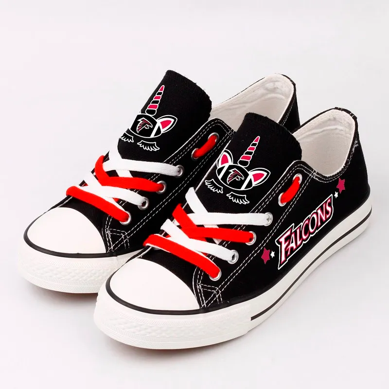 Atlanta Falcons New Low Top BG84 Front View