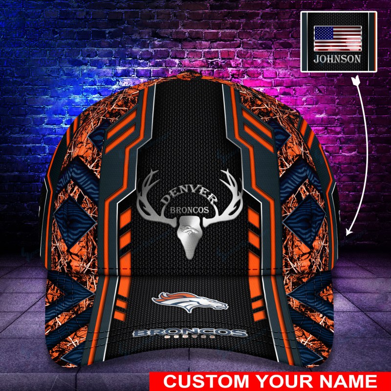 Denver Broncos Personalized Classic Cap