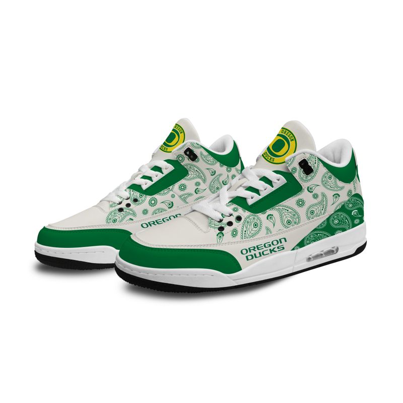 Oregon Ducks JD03 Leather Shoes - 2nd View