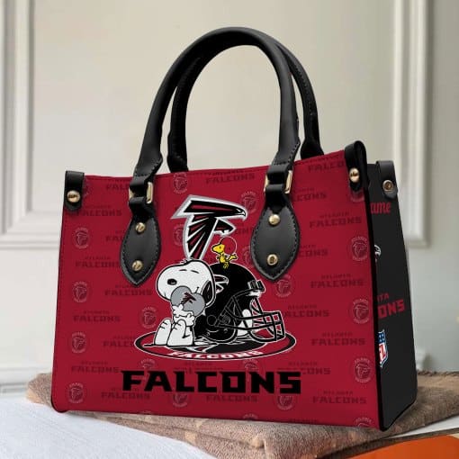 Atlanta Falcons Hand Bag with Zipper