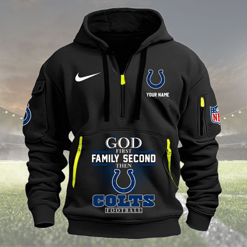 Black Indianapolis Colts Hoodie