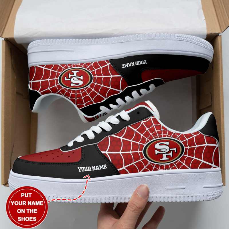 San Francisco 49ers Personalized AF1 Shoes