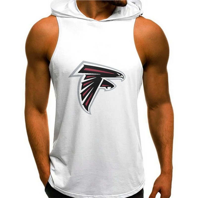 Atlanta Falcons Hoodie Vest Detail