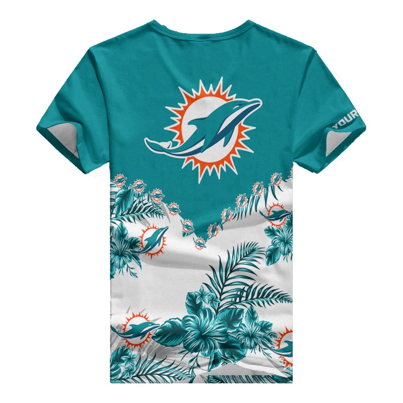 Miami Dolphins Women's V-neck T-shirt