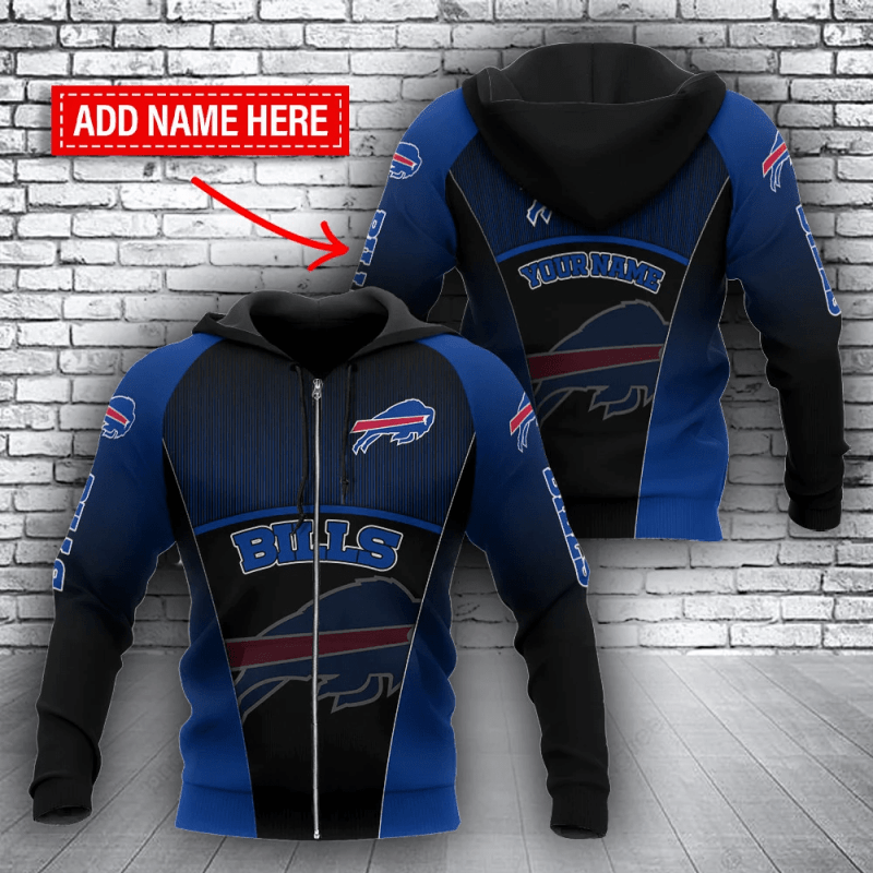 Buffalo Bills Personalized Hoodie Design