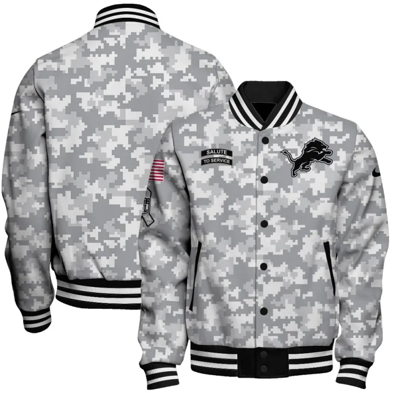 Detroit Lions Varsity Jacket