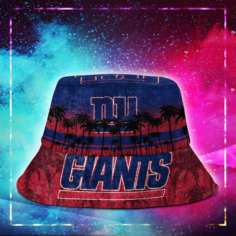 New York Giants Personalized Bucket Hat Reversible