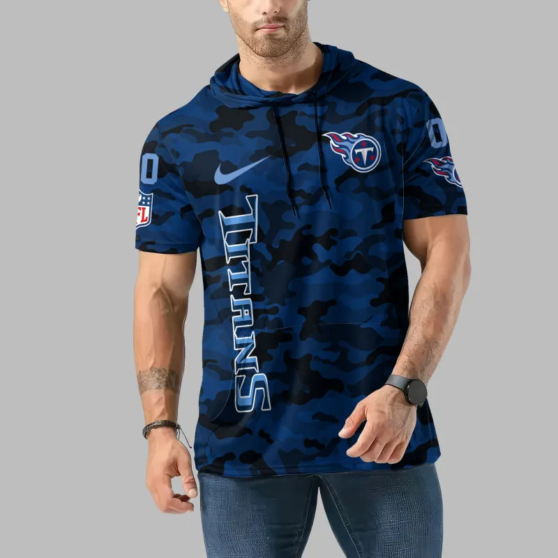 Tennessee Titans Camo Hoodie Front