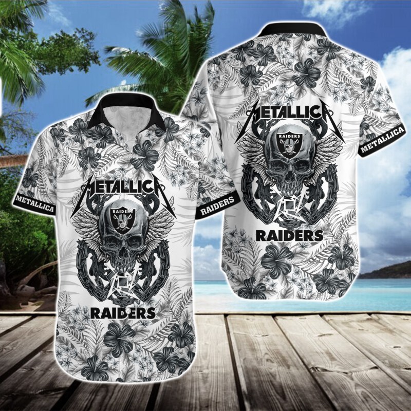 Las Vegas Raiders Hawaii Shirt & Shorts