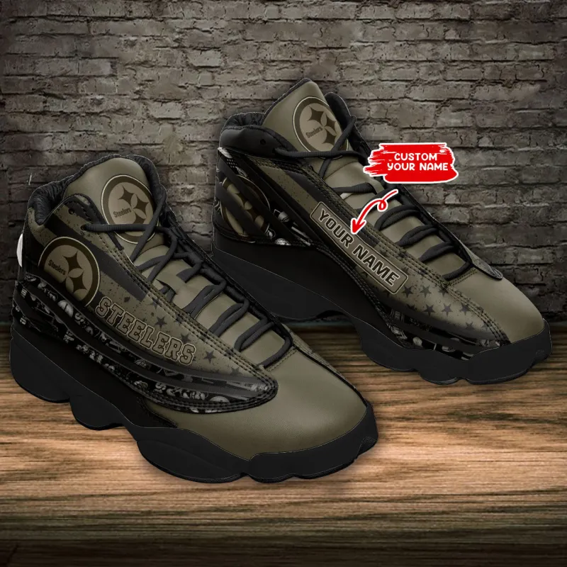 Pittsburgh Steelers Personalized AJD13 Sneakers