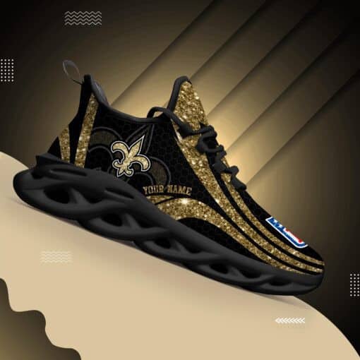 New Orleans Saints Personalized Yezy Running Sneakers