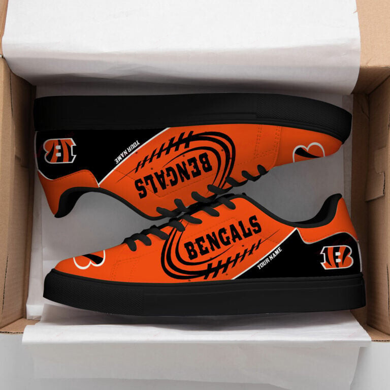 Cincinnati Bengals Personalized SS Custom Sneakers