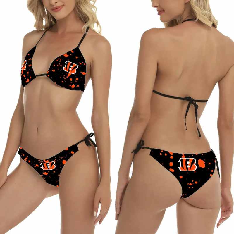 Cincinnati Bengals String Bikini - Image 2