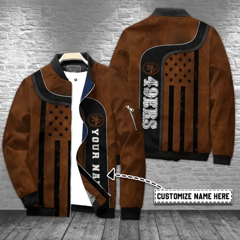 San Francisco 49ers Personalized Bomber Jacket