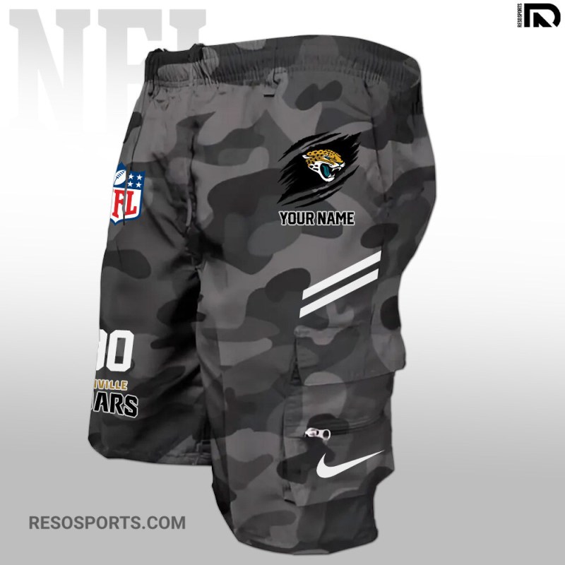 Jacksonville Jaguars Shorts Back View
