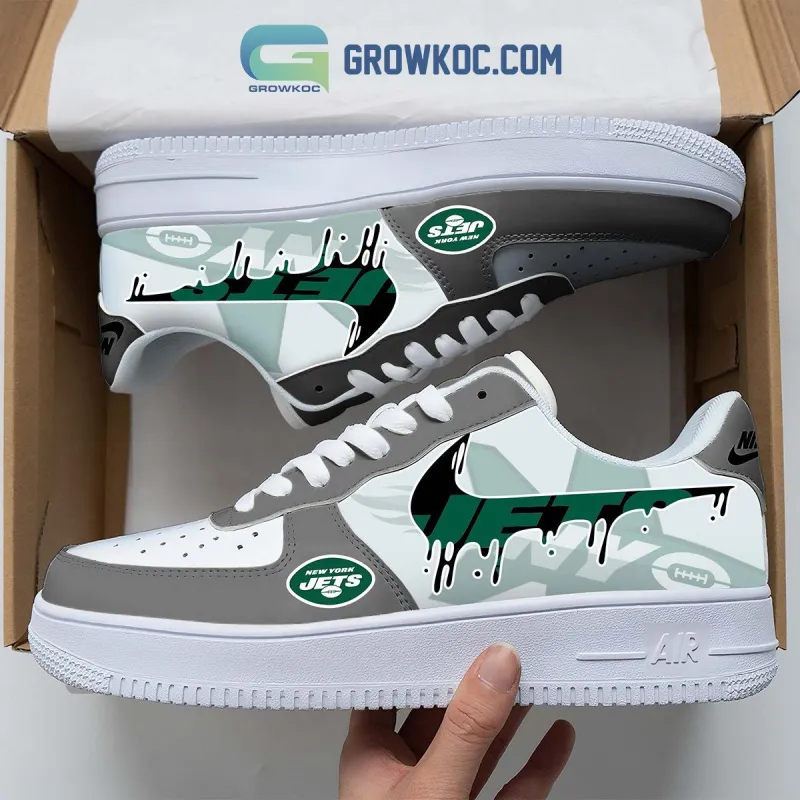 New York Jets Personalized Colorful AF1-1 Shoes